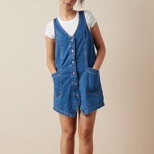 NWT American Eagle Pinafore Dress